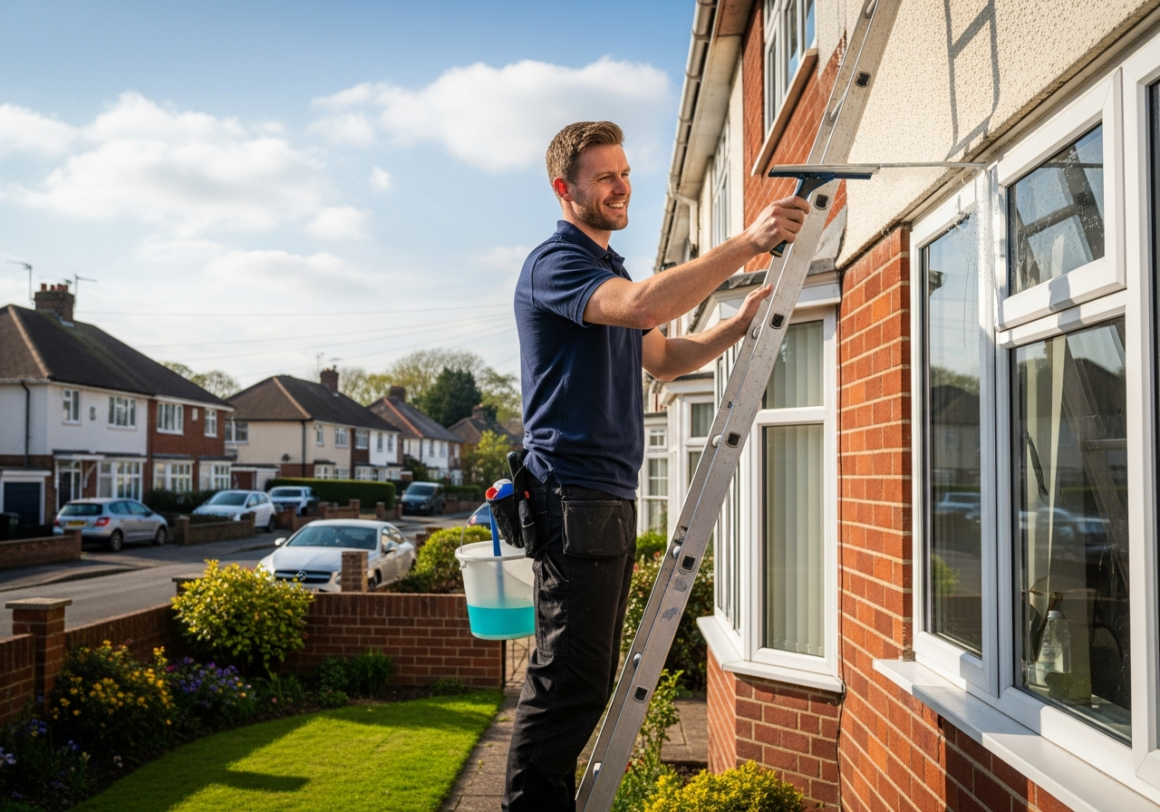 F1rst Choice professional cleaning team at work in Kent